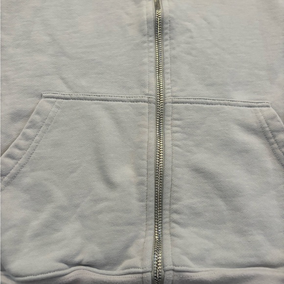 White Graphic Hoodie with Fun Print - Picture 2 of 7